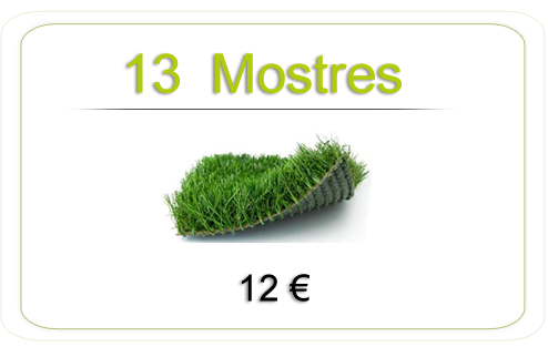 Gespa Group – 13 Mostres de gespa artificial